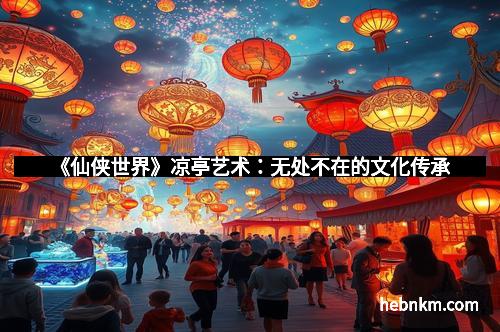 《仙侠世界》凉亭艺术：无处不在的文化传承